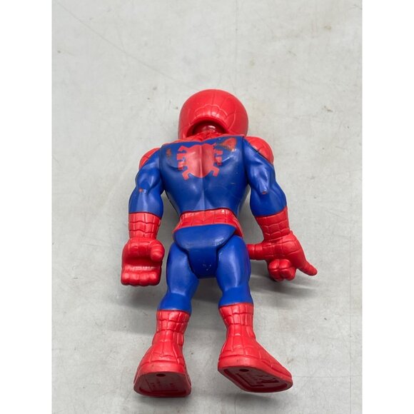 Playskool Marvel Super Hero Adventures spiderman 5" Figure Toy plastic READ - Picture 4 of 6